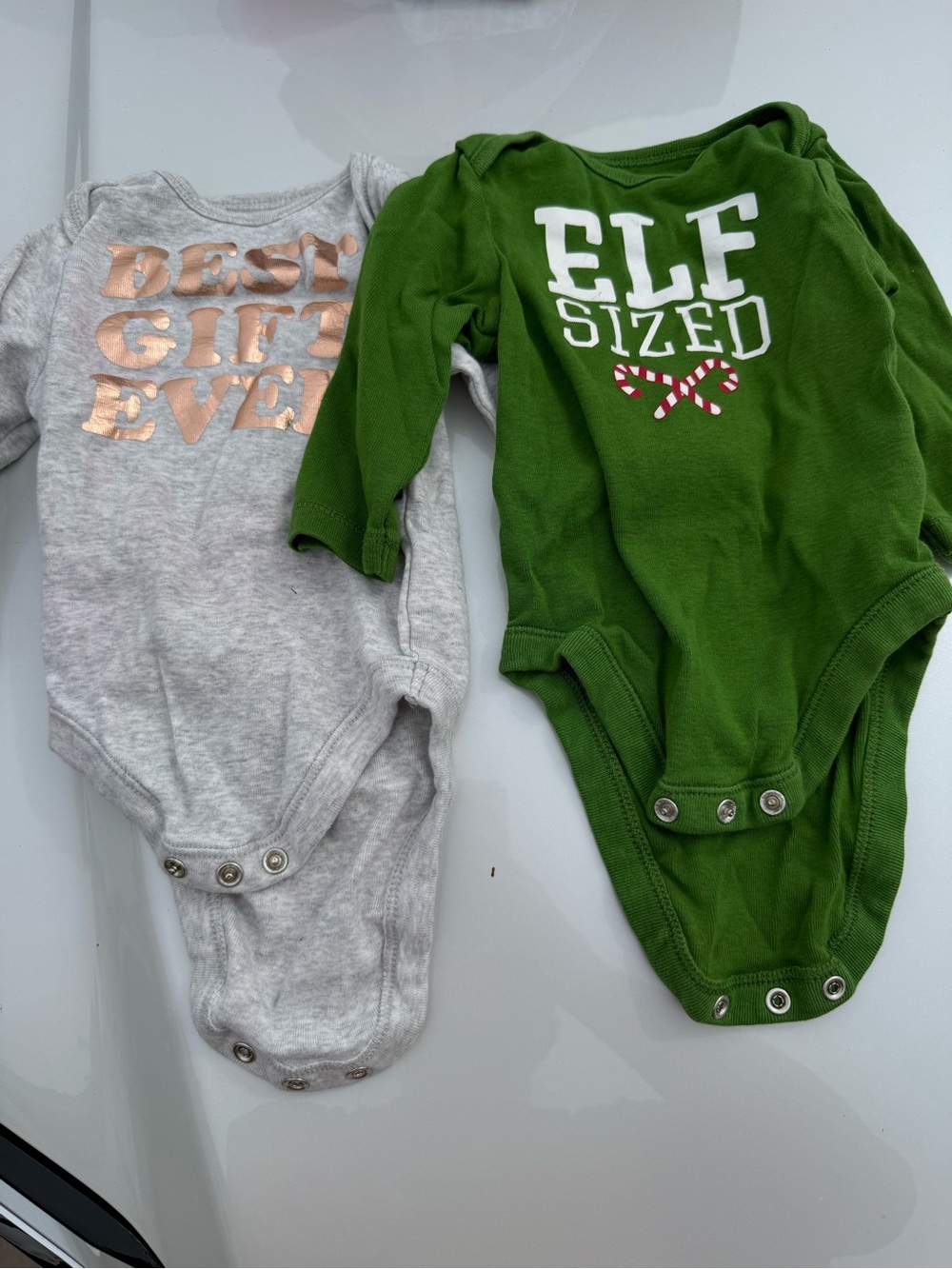 Christmas onesies